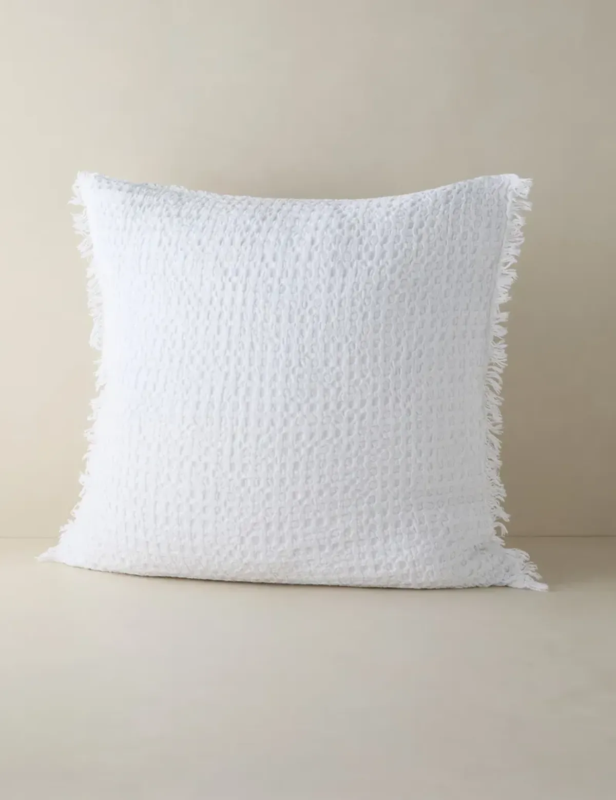 Lenora Textured Cotton Linen Sham