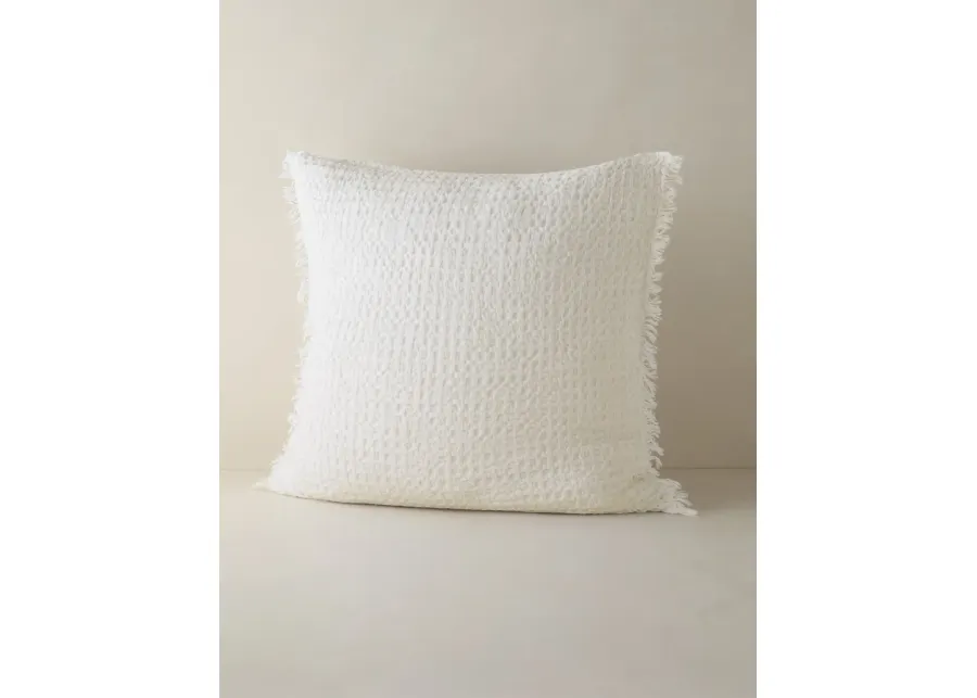 Lenora Textured Cotton Linen Sham