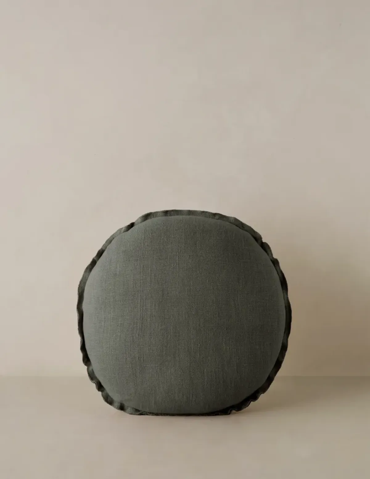 Arlo Linen Round Pillow