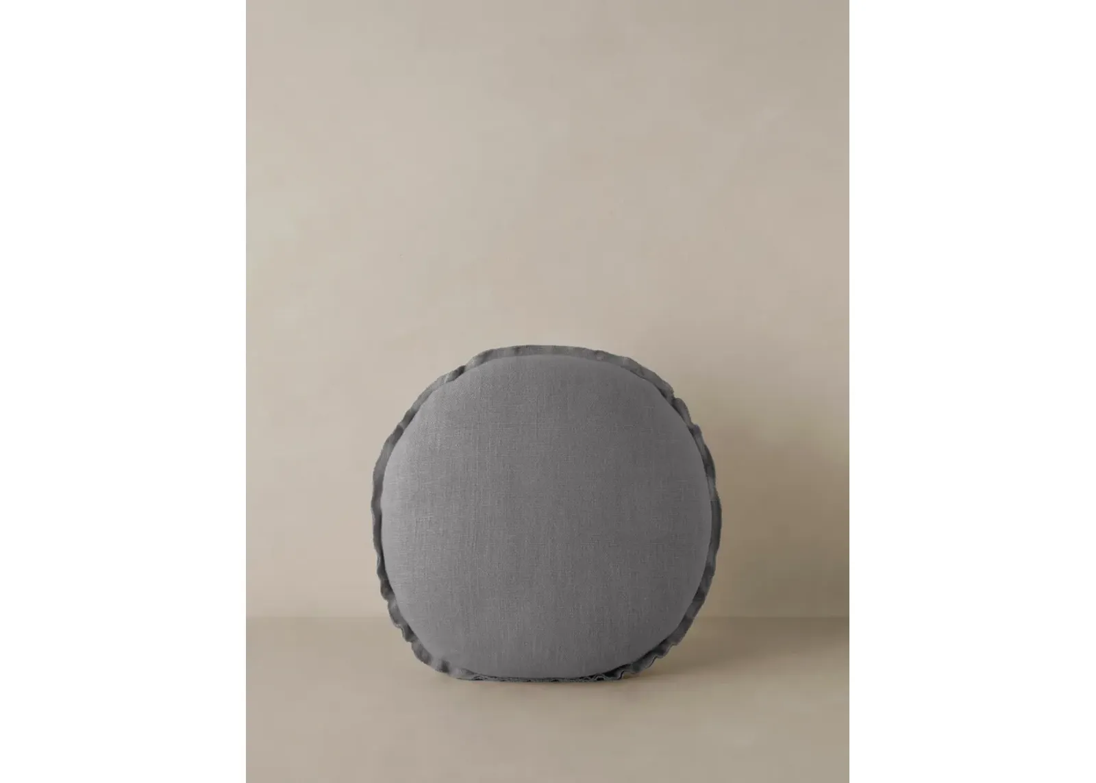 Arlo Linen Round Pillow