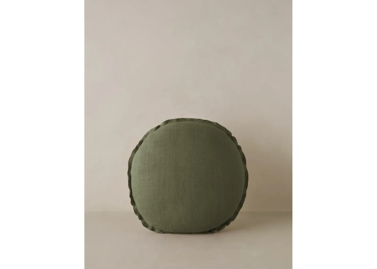 Arlo Linen Round Pillow