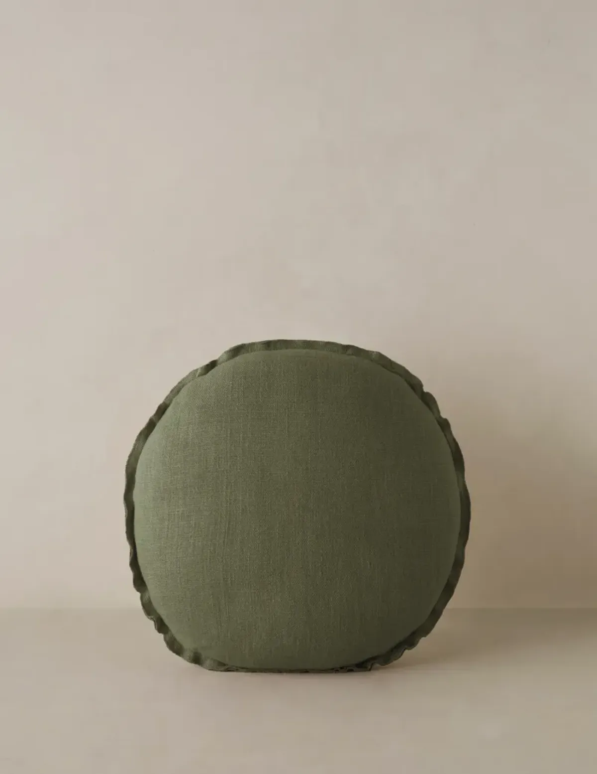 Arlo Linen Round Pillow