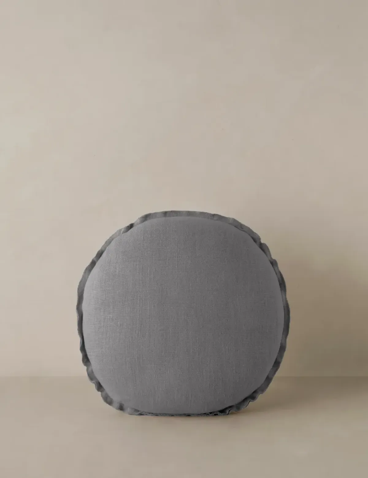 Arlo Linen Round Pillow