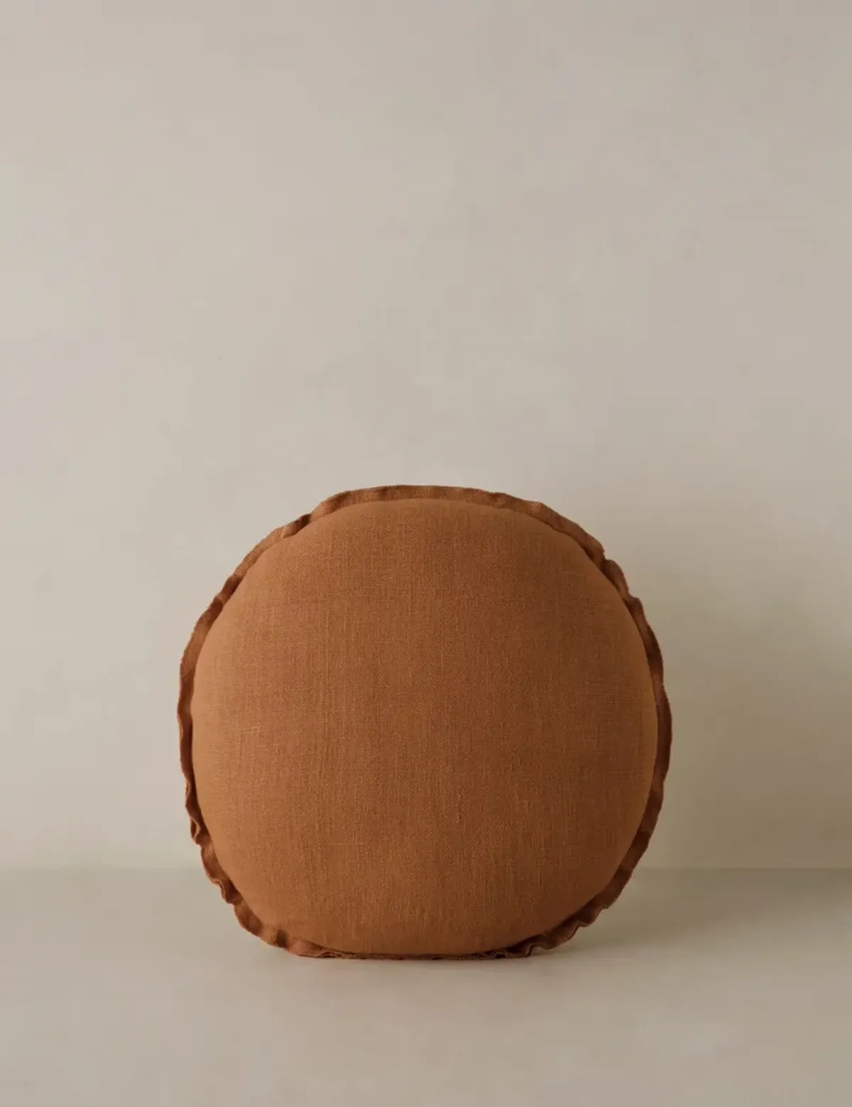 Arlo Linen Round Pillow