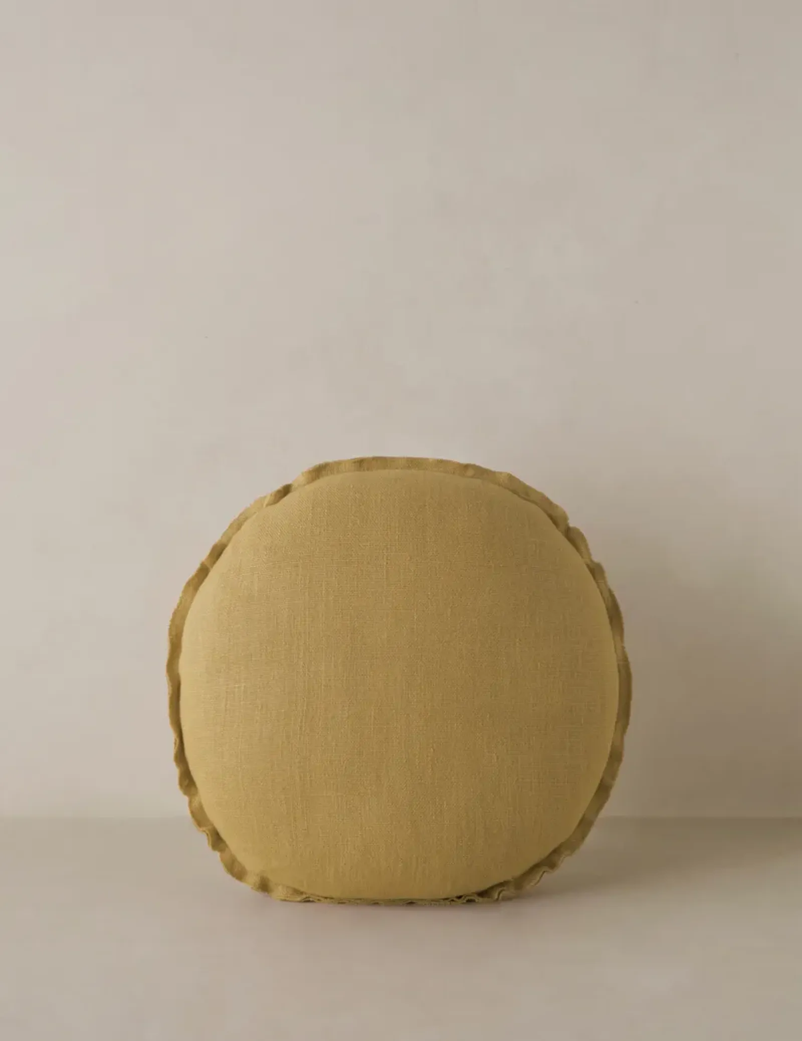 Arlo Linen Round Pillow