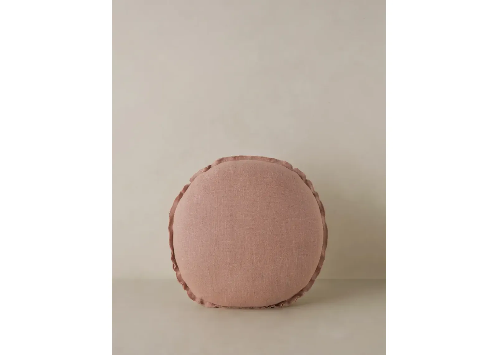 Arlo Linen Round Pillow