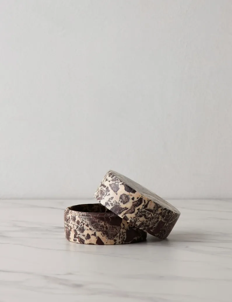 Marble Olive Box by Chloé Crane-Leroux x Anastasio Home