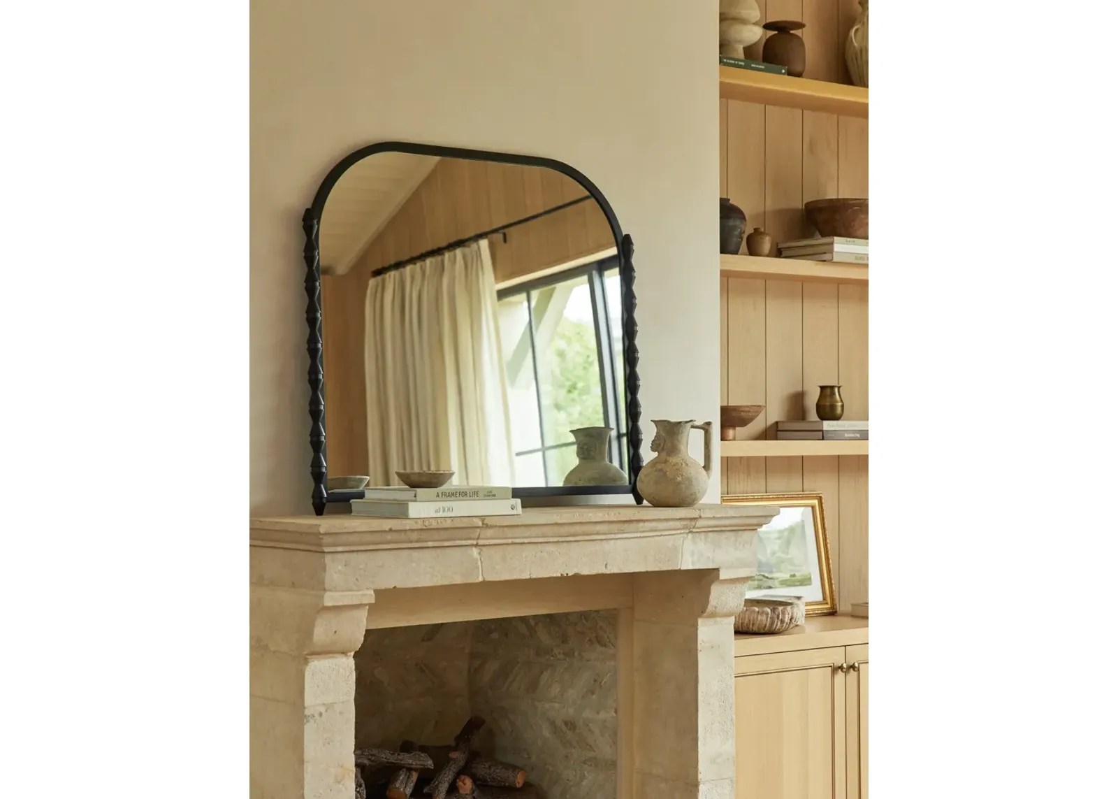 Topia Mantel Mirror by Ginny Macdonald