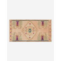 Vintage Turkish Mini Rug No. 172 1'4" x 2'9"