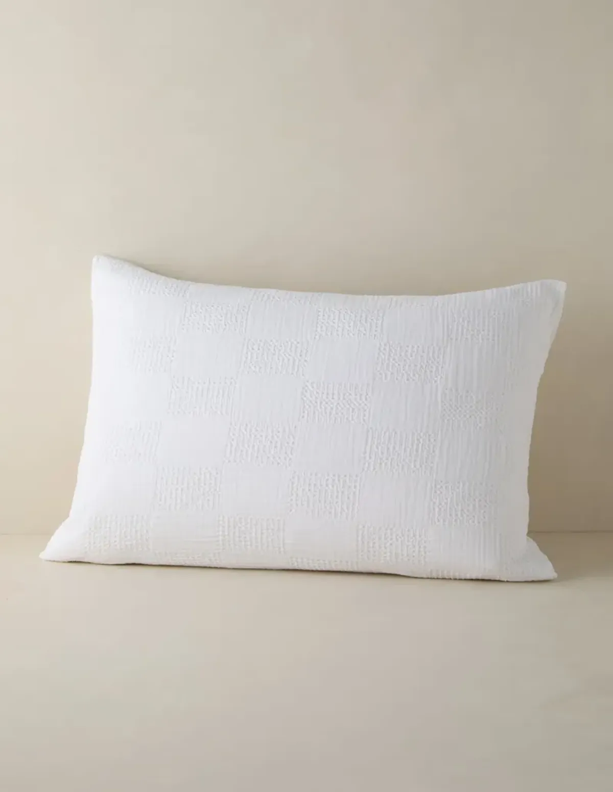 Kingsley Textured Cotton Sham