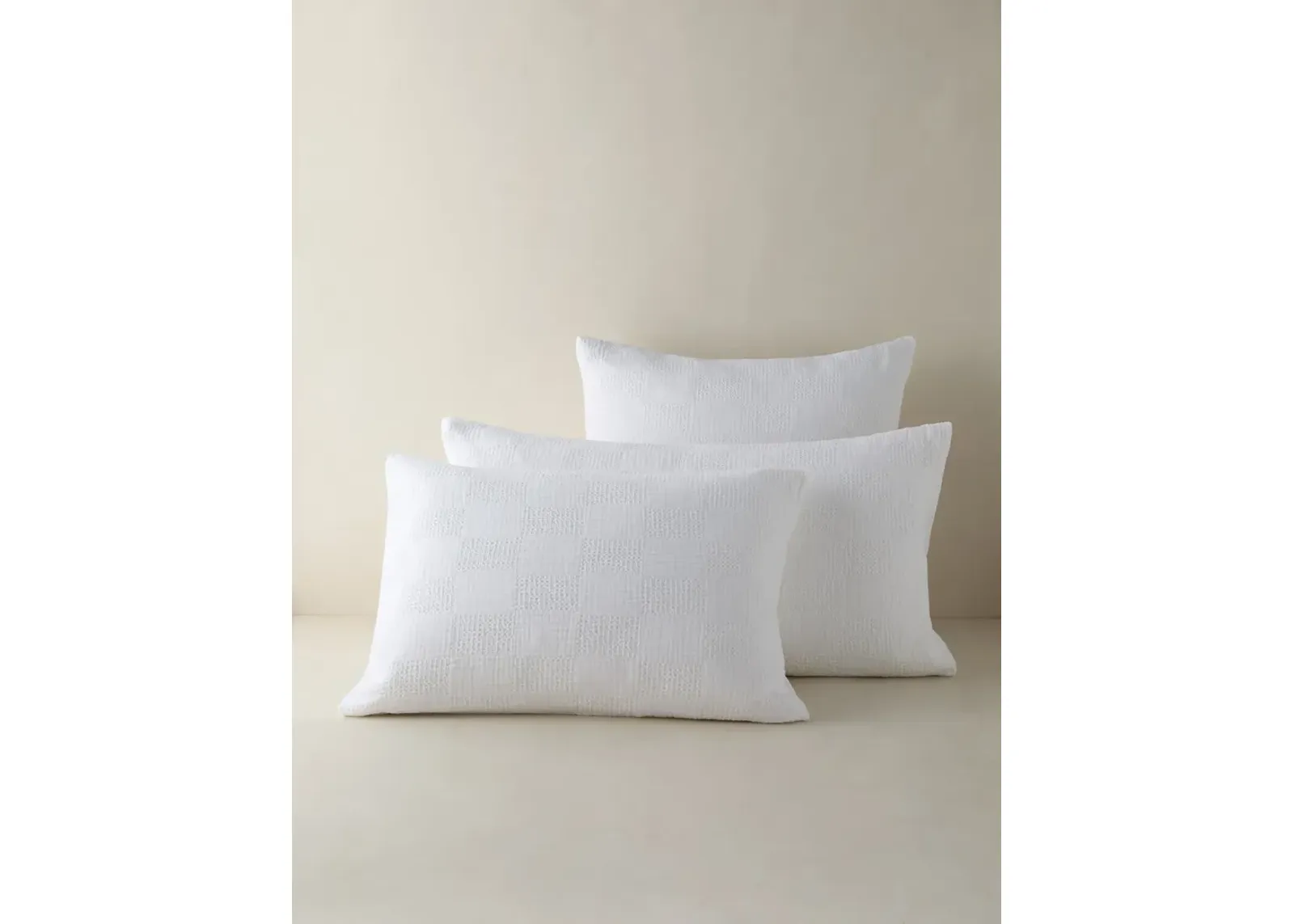 Kingsley Textured Cotton Sham