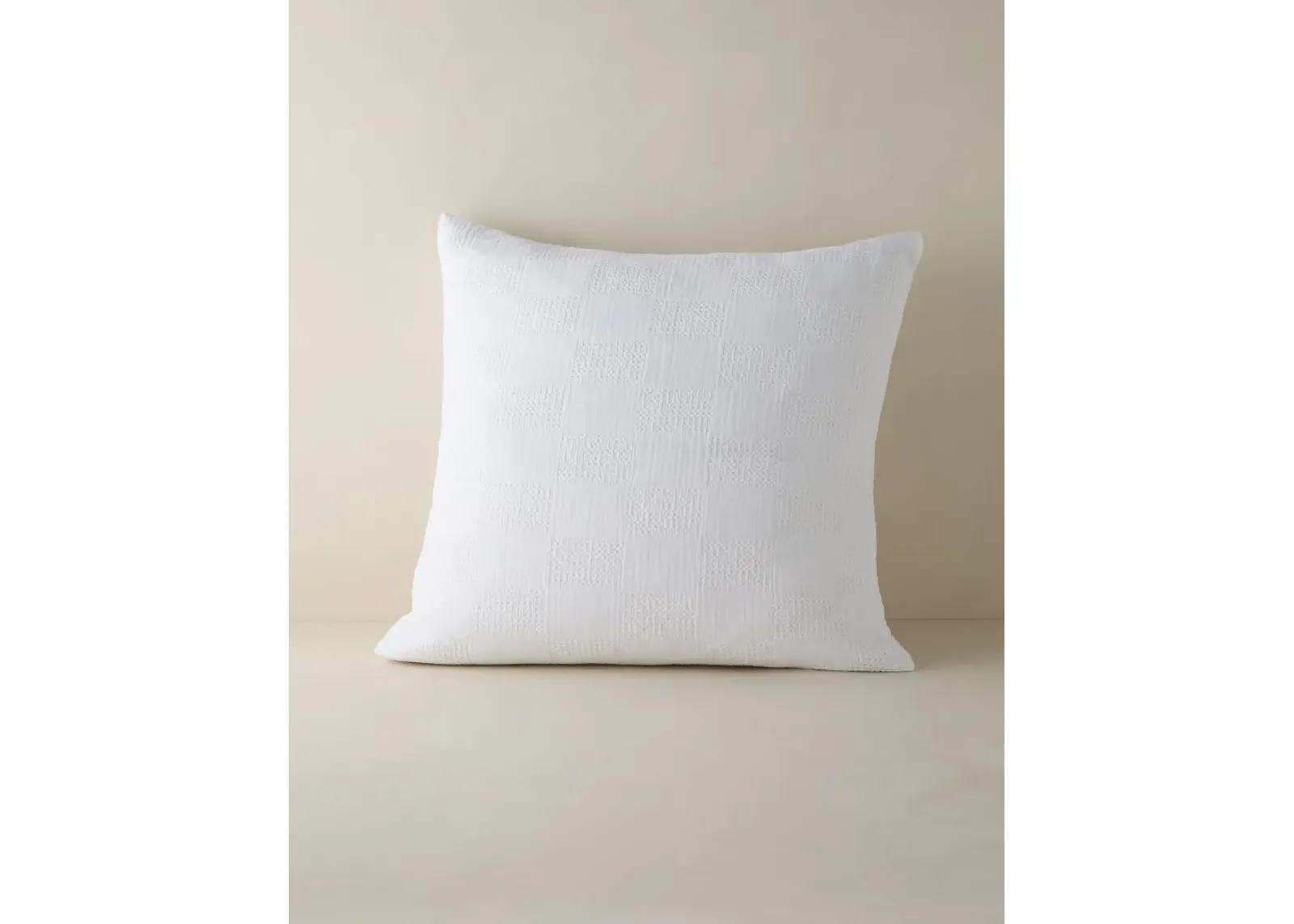 Kingsley Textured Cotton Sham