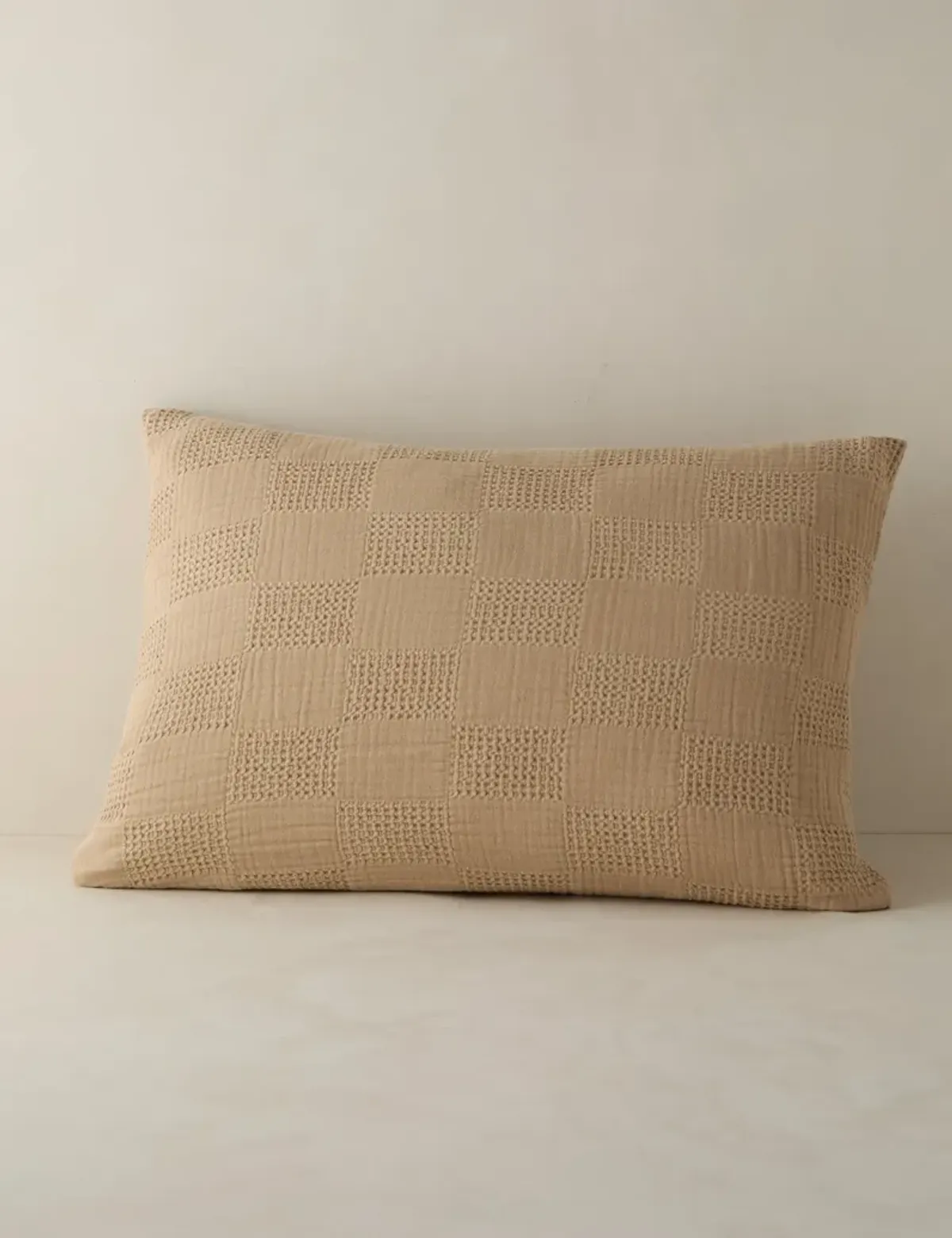 Kingsley Textured Cotton Sham