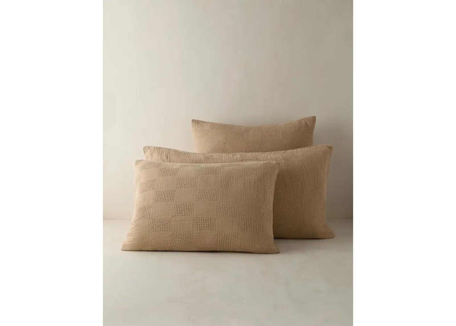 Kingsley Textured Cotton Sham