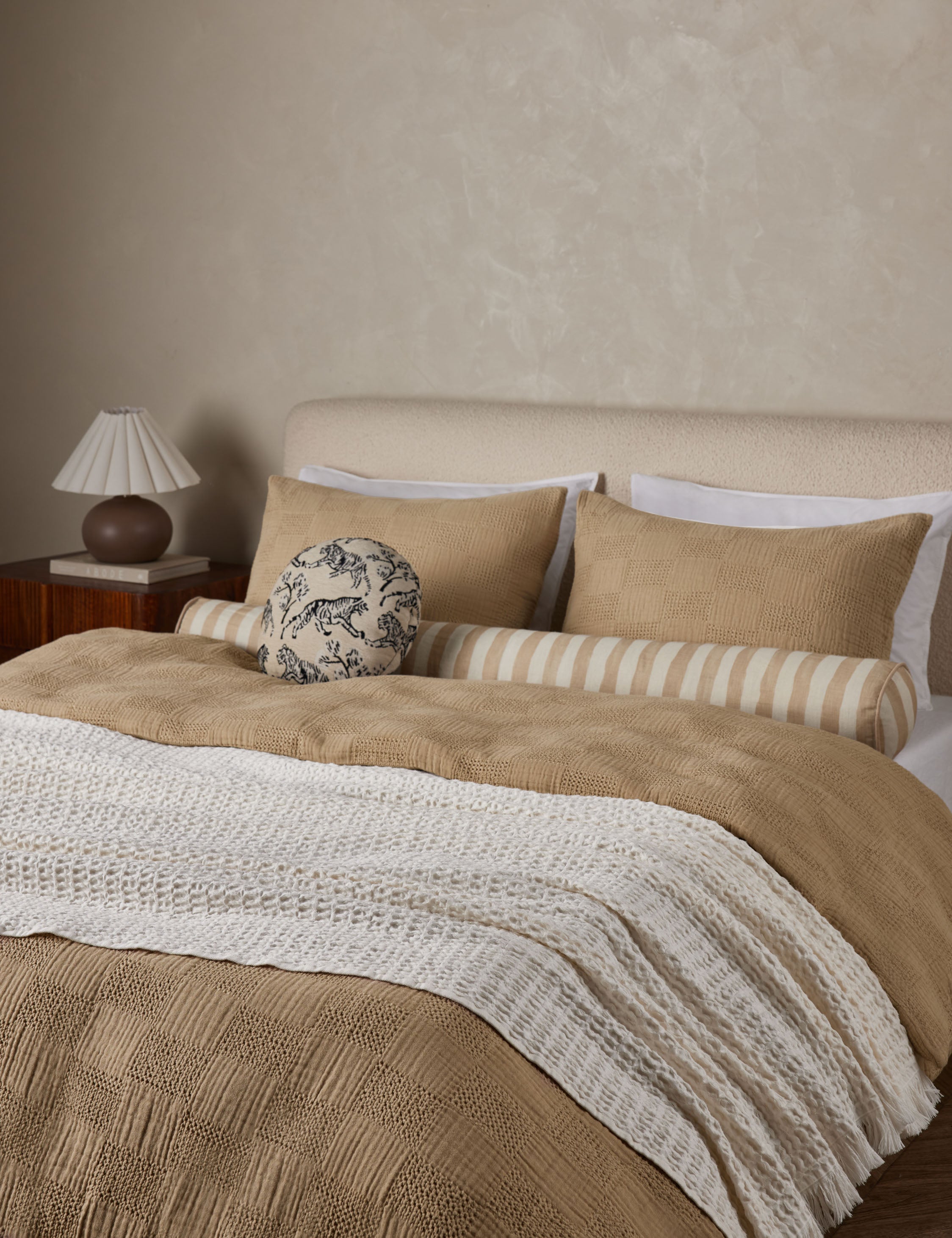 Kingsley Textured Cotton Duvet Cover