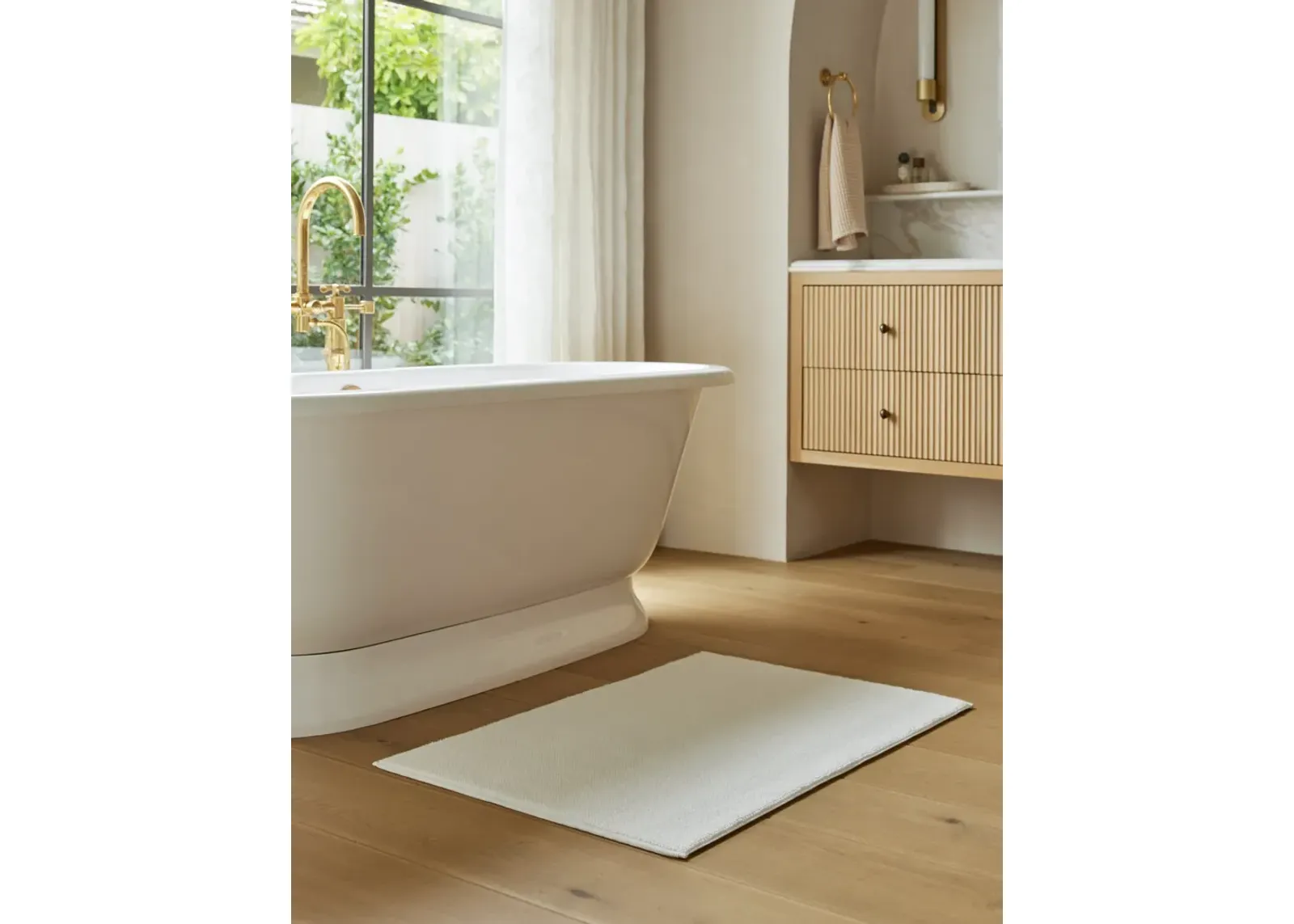 Nell Organic Cotton Bath Mat