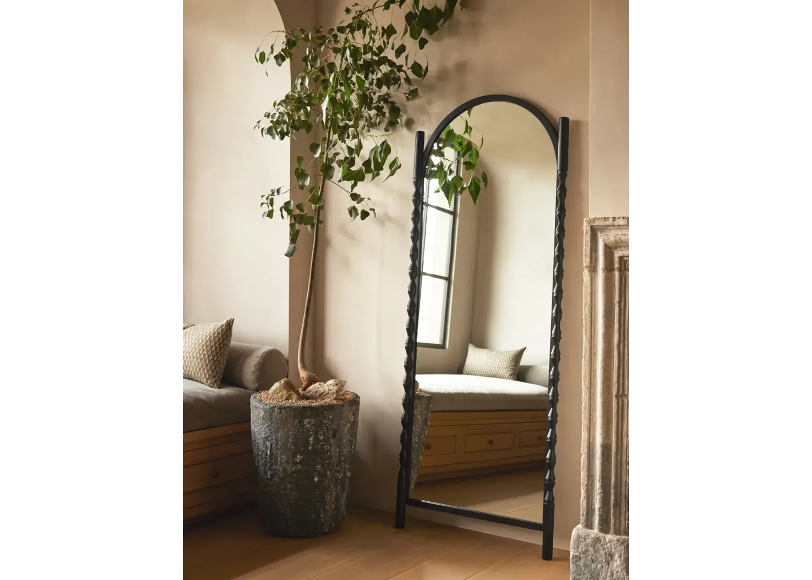 Topia Floor Mirror by Ginny Macdonald