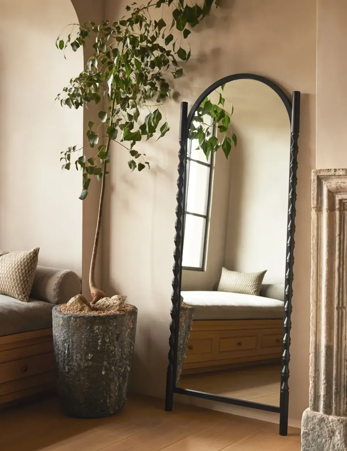 Topia Floor Mirror by Ginny Macdonald