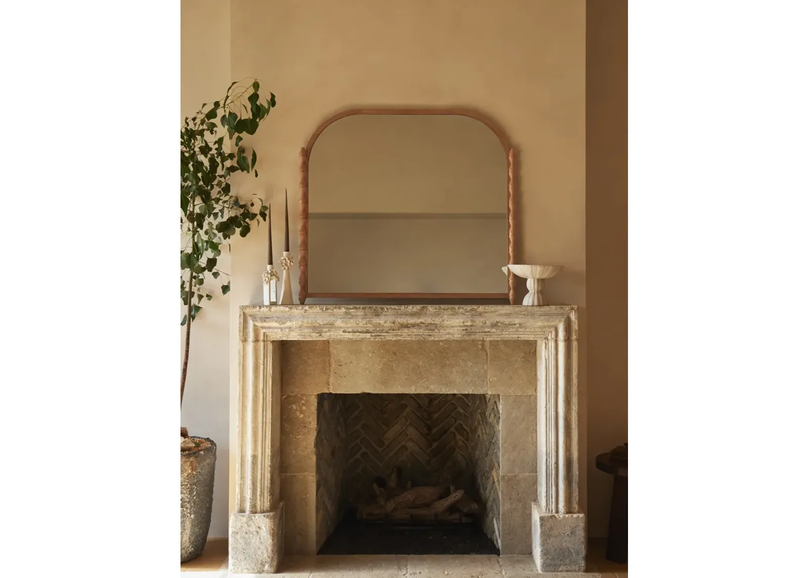 Topia Mantel Mirror by Ginny Macdonald