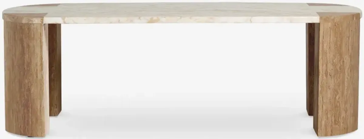 Mahoe Oval Coffee Table by Carly Cushnie