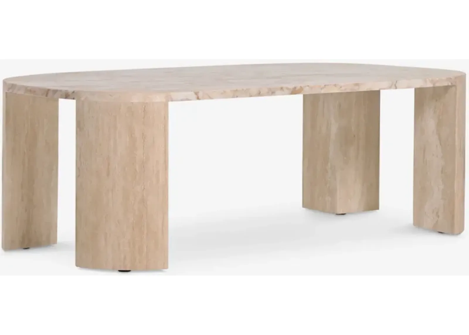 Mahoe Oval Coffee Table by Carly Cushnie