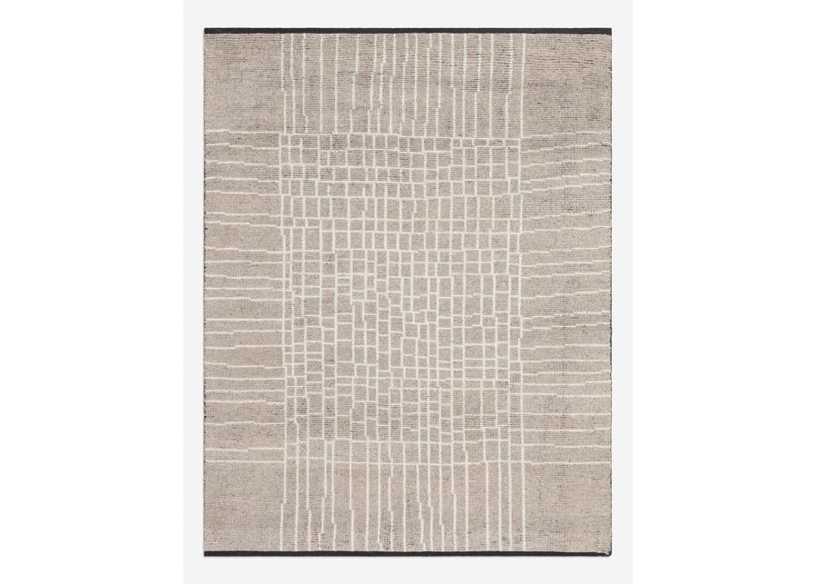 Diora Moroccan-Style Hand-Knotted Wool Rug