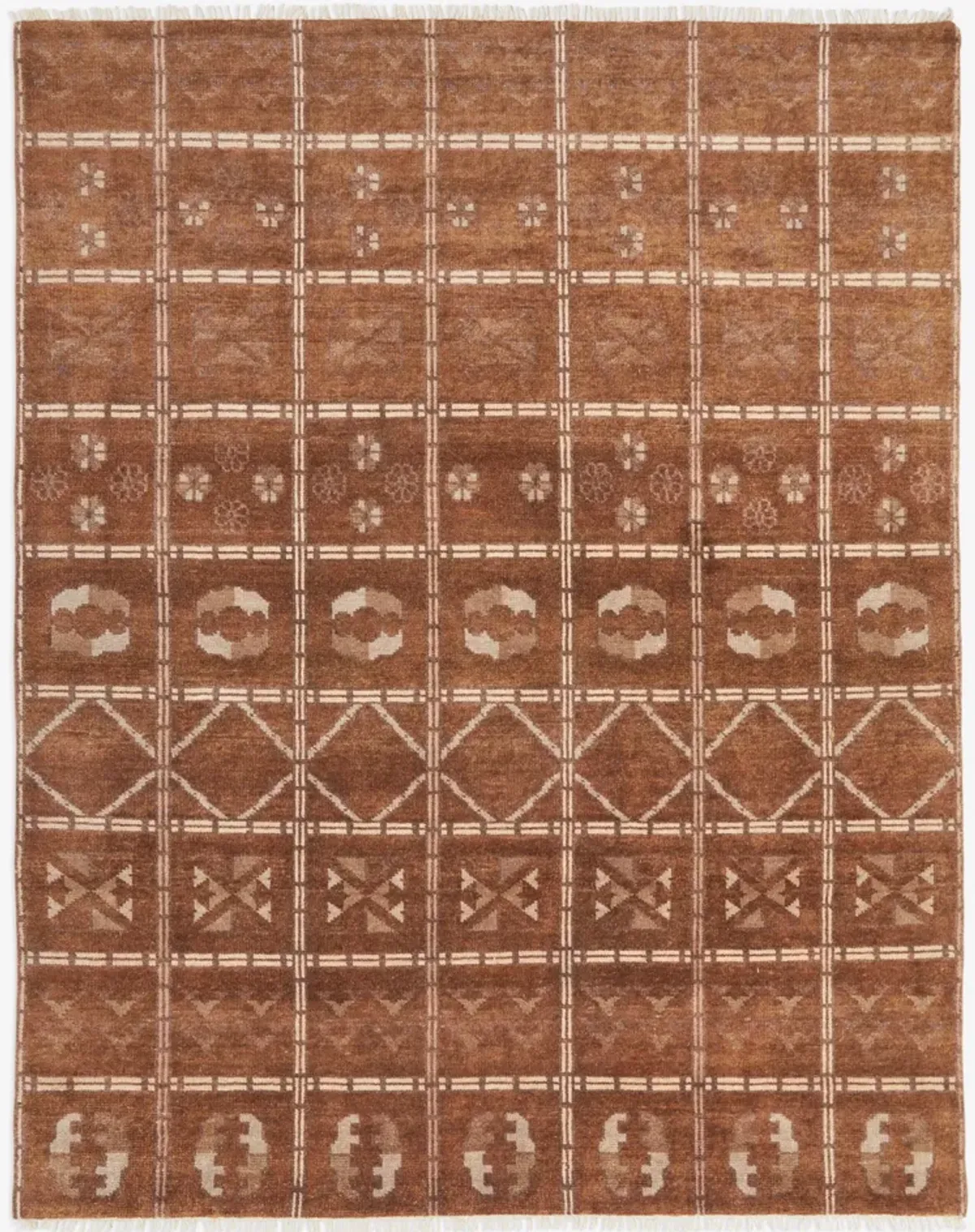 Baz Hand-Knotted Wool Rug