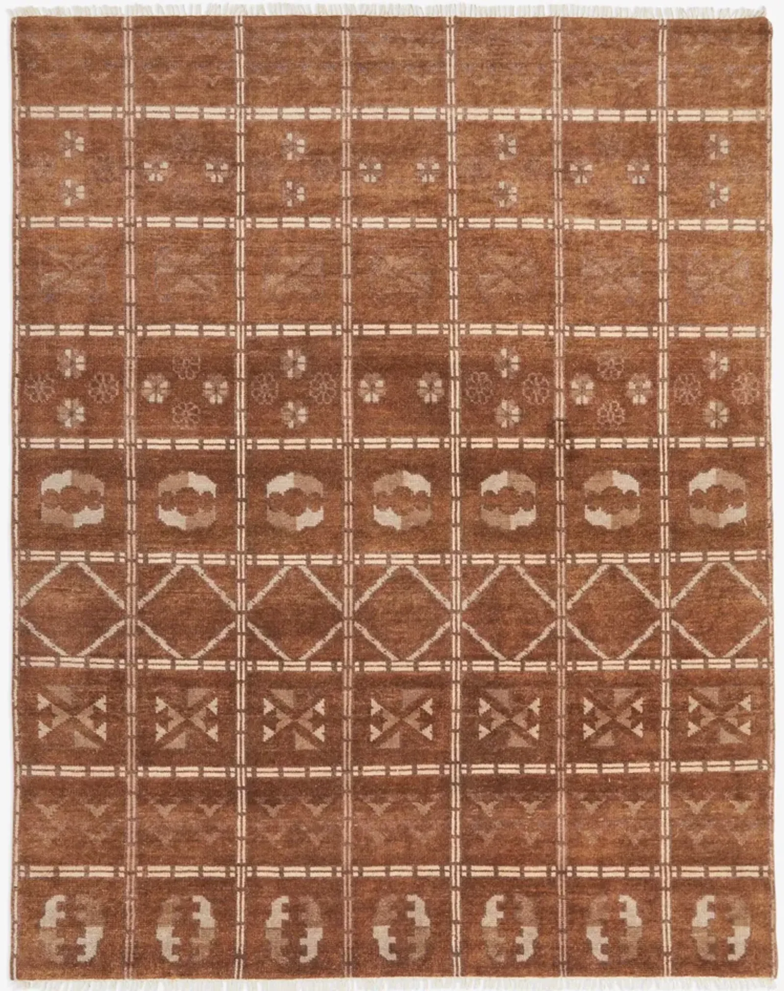 Baz Hand-Knotted Wool Rug