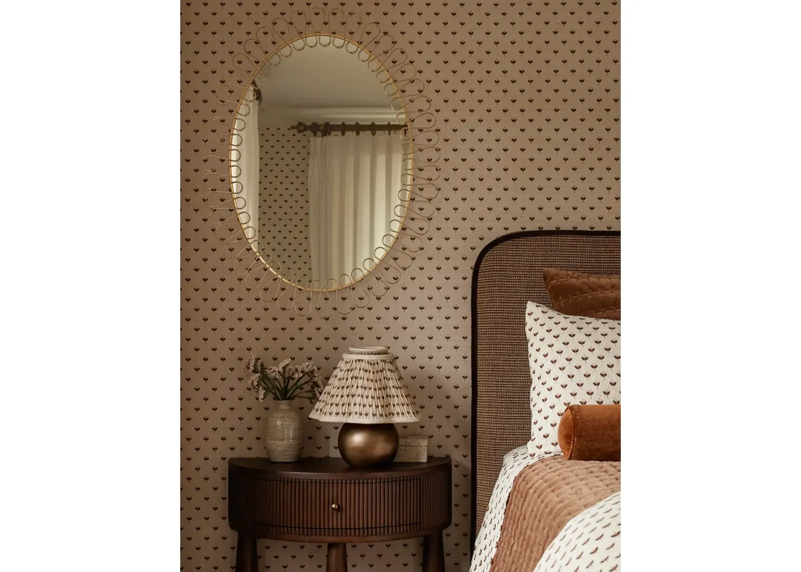 Jazlyn Oval Mirror