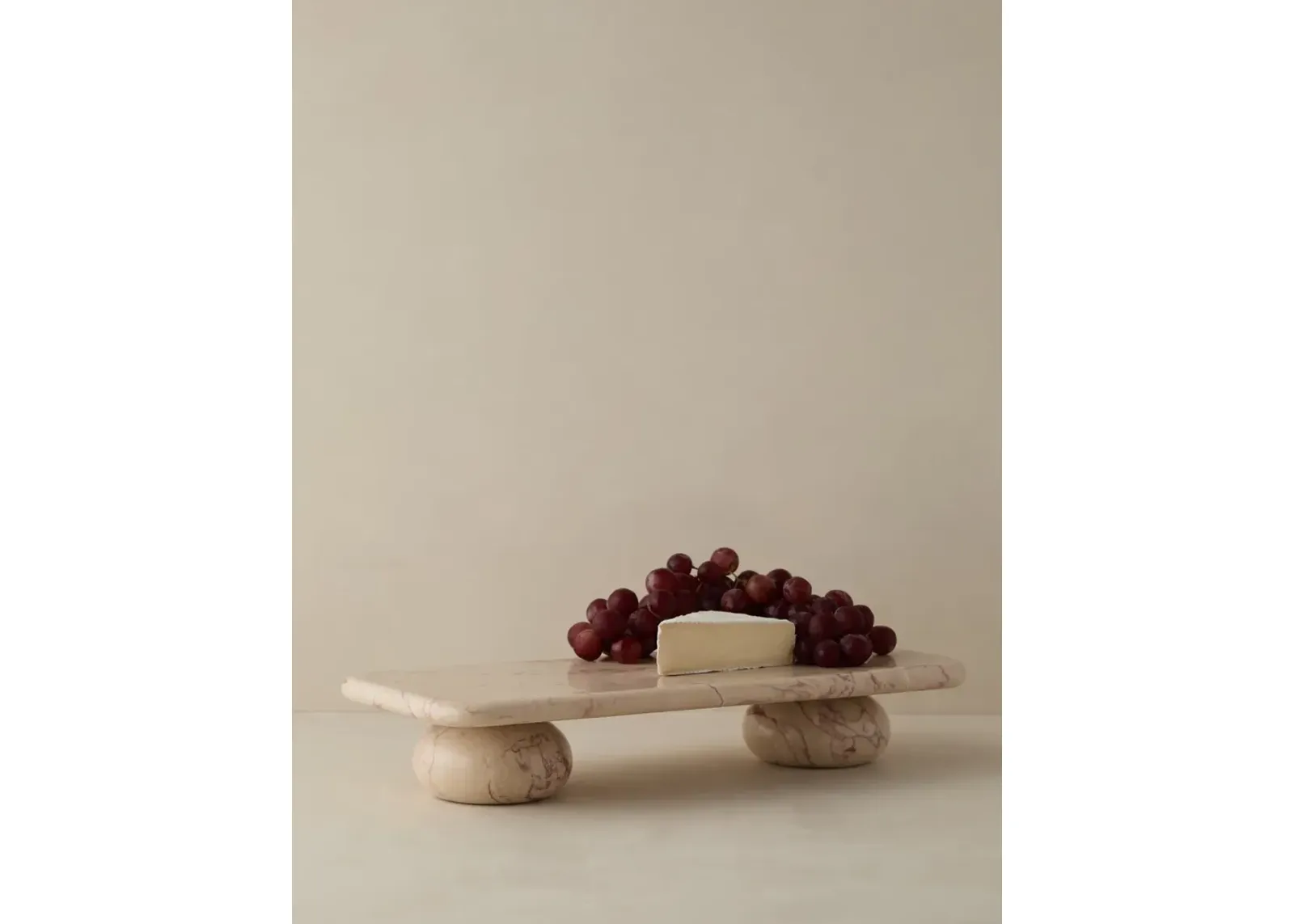 Lusine Rectangular Marble Serving Stand