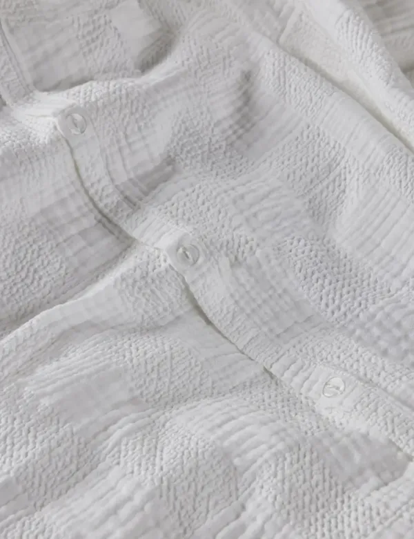 Kingsley Textured Cotton Duvet Cover