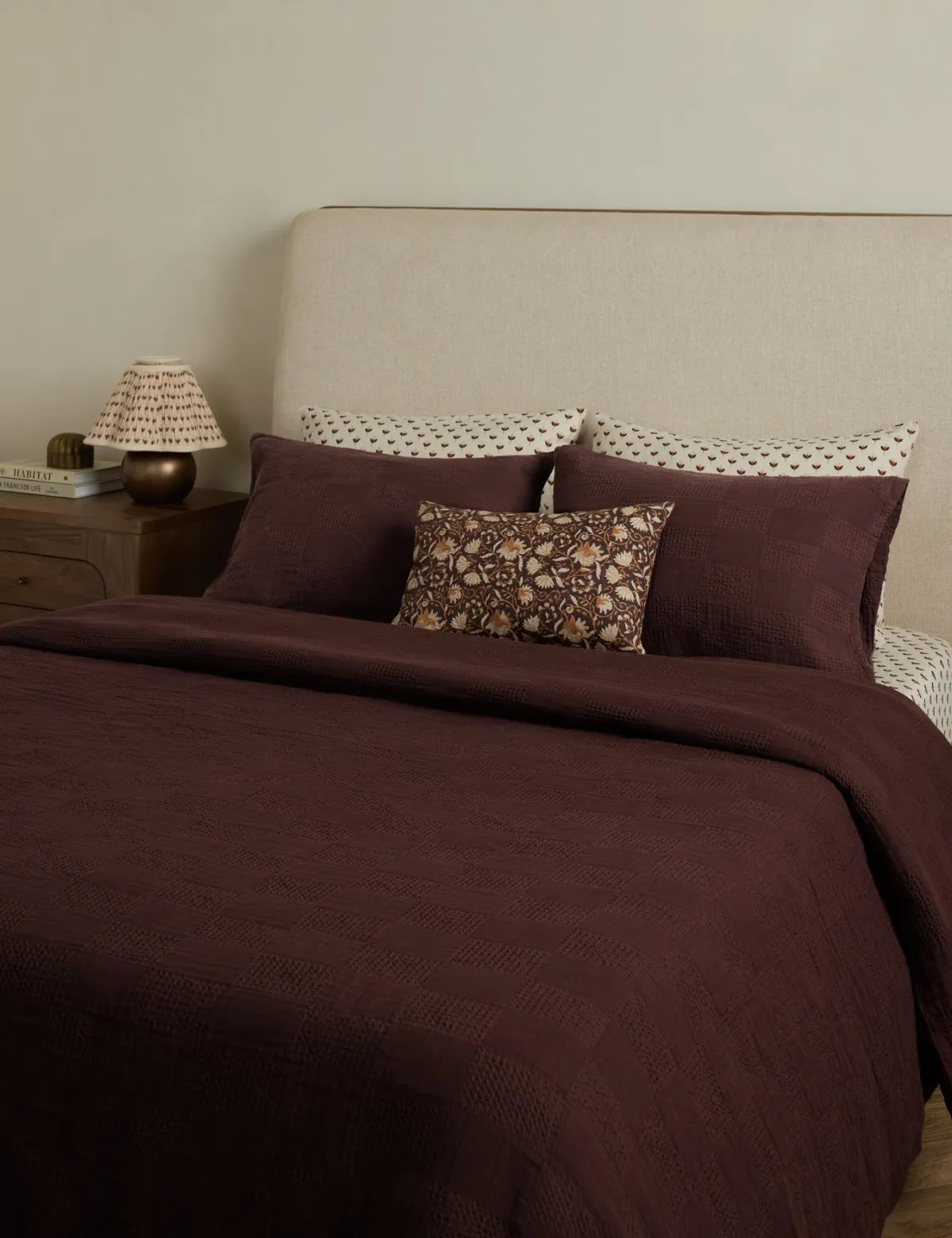 Kingsley Textured Cotton Duvet Cover