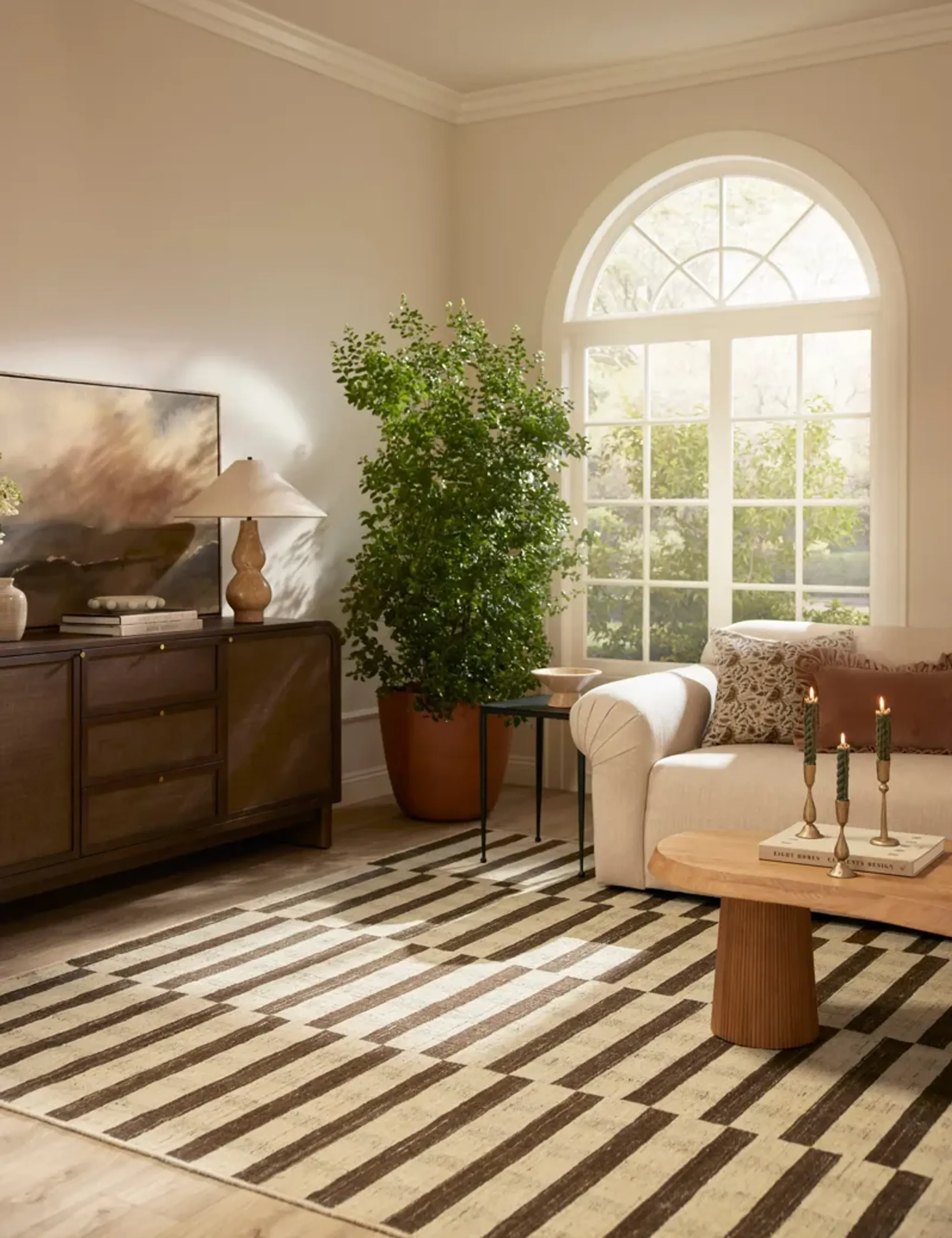 Tieran Handwoven Wool Blend Rug Lulu And Georgia | Furniture.com