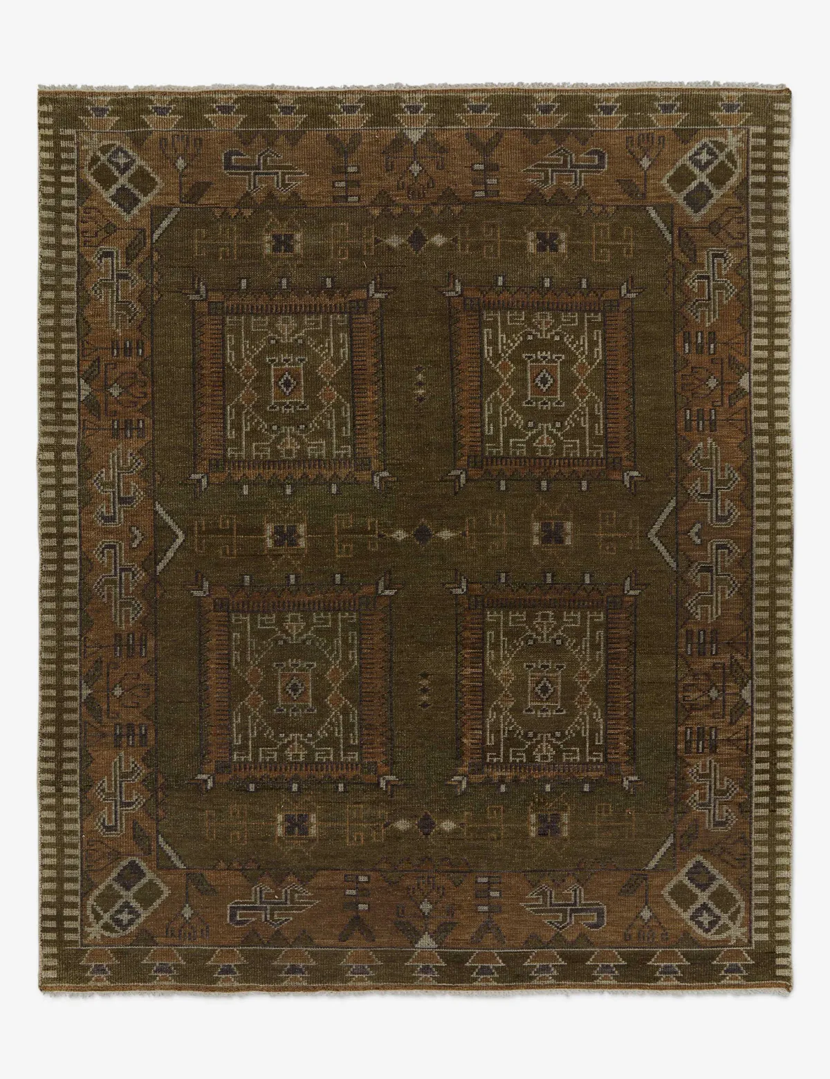 Tahj Hand-Knotted Wool Rug