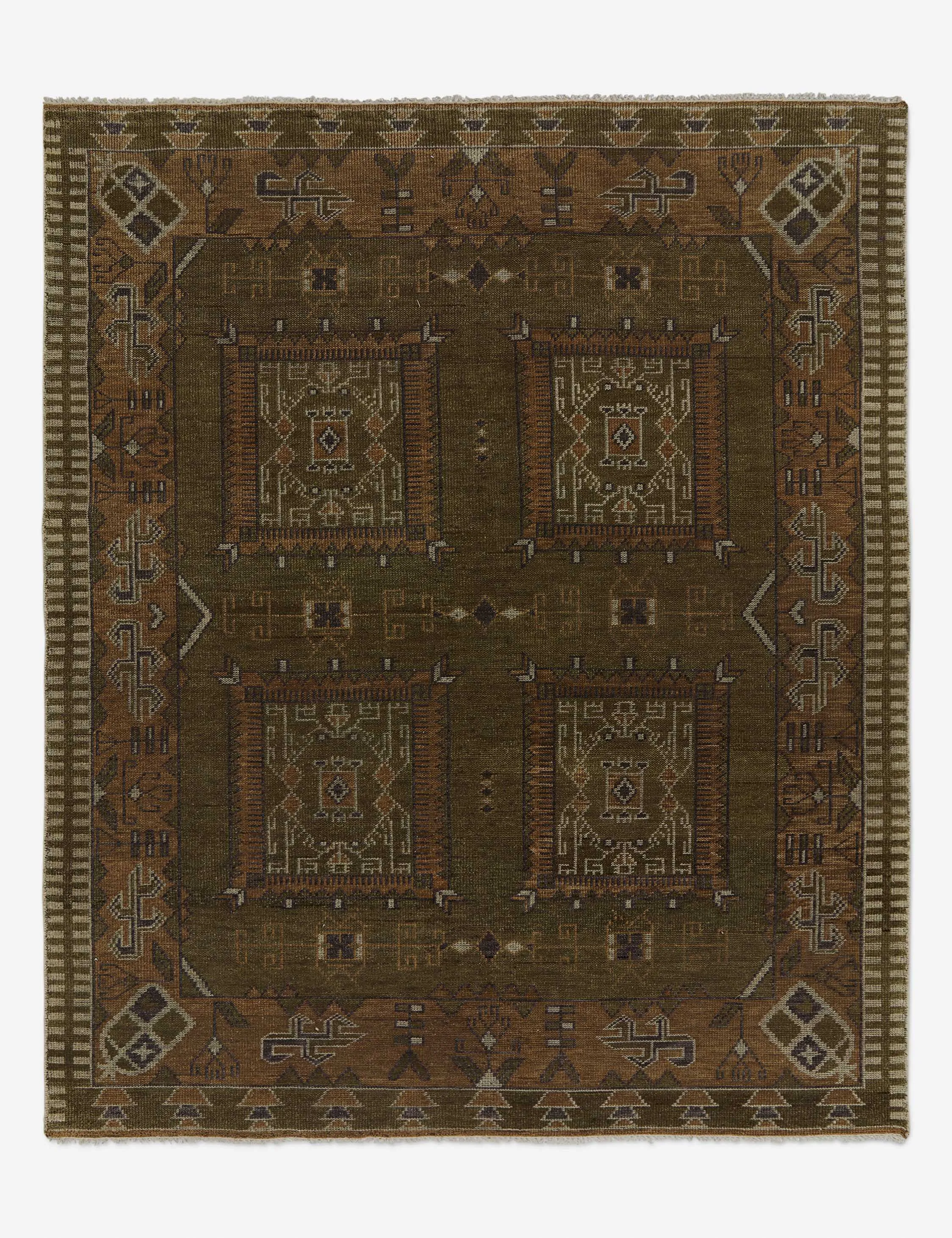 Tahj Hand-Knotted Wool Rug