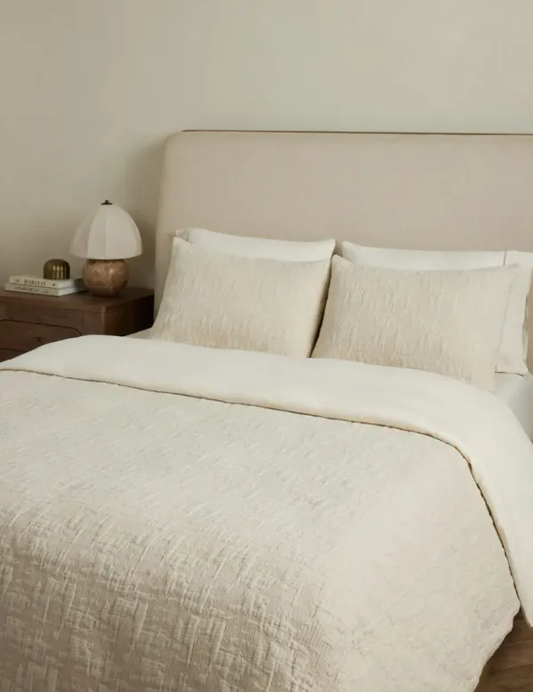 Muro Cotton Coverlet by DISC Interiors