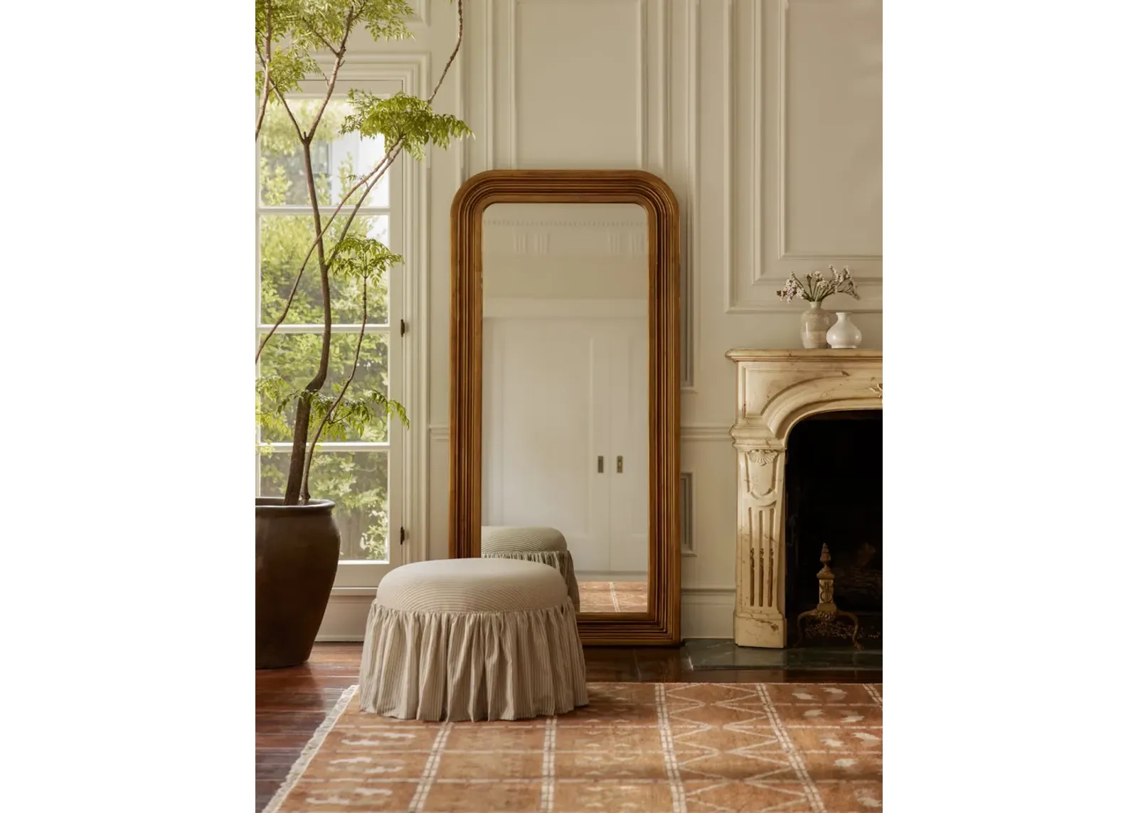 Haisley Floor Mirror