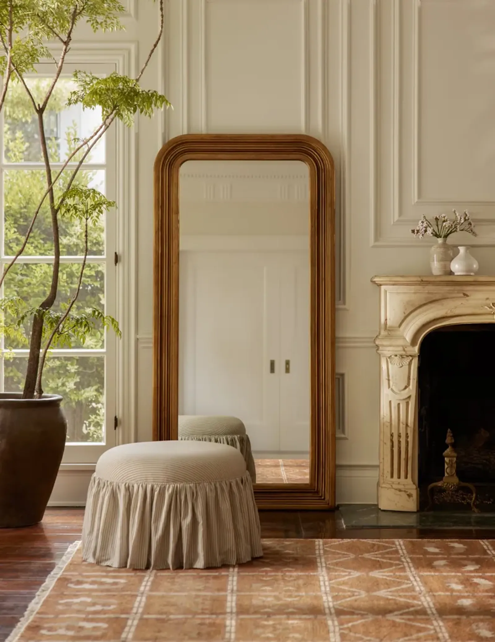 Haisley Floor Mirror