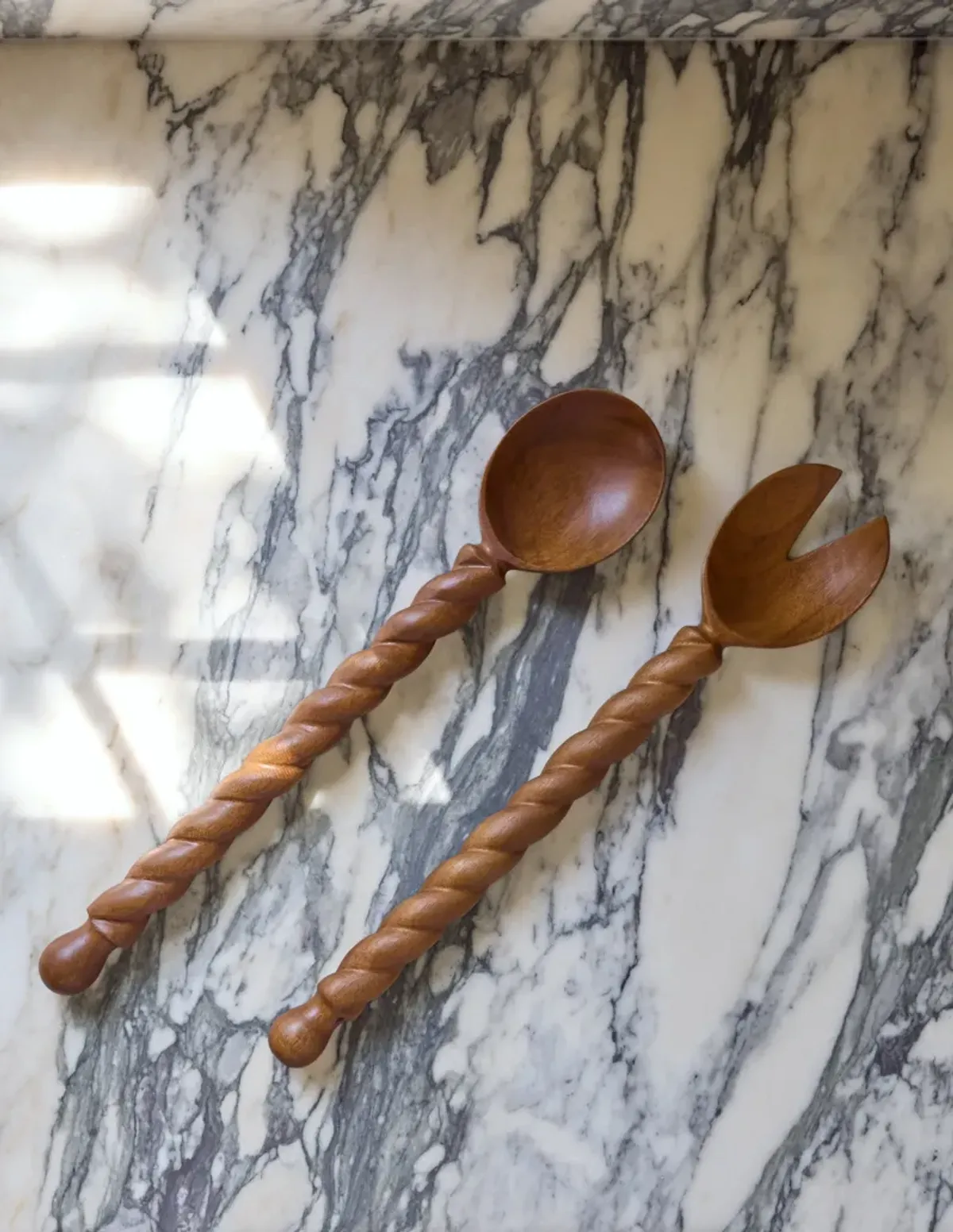 Braided Wood Serving Set by Sarah Sherman Samuel