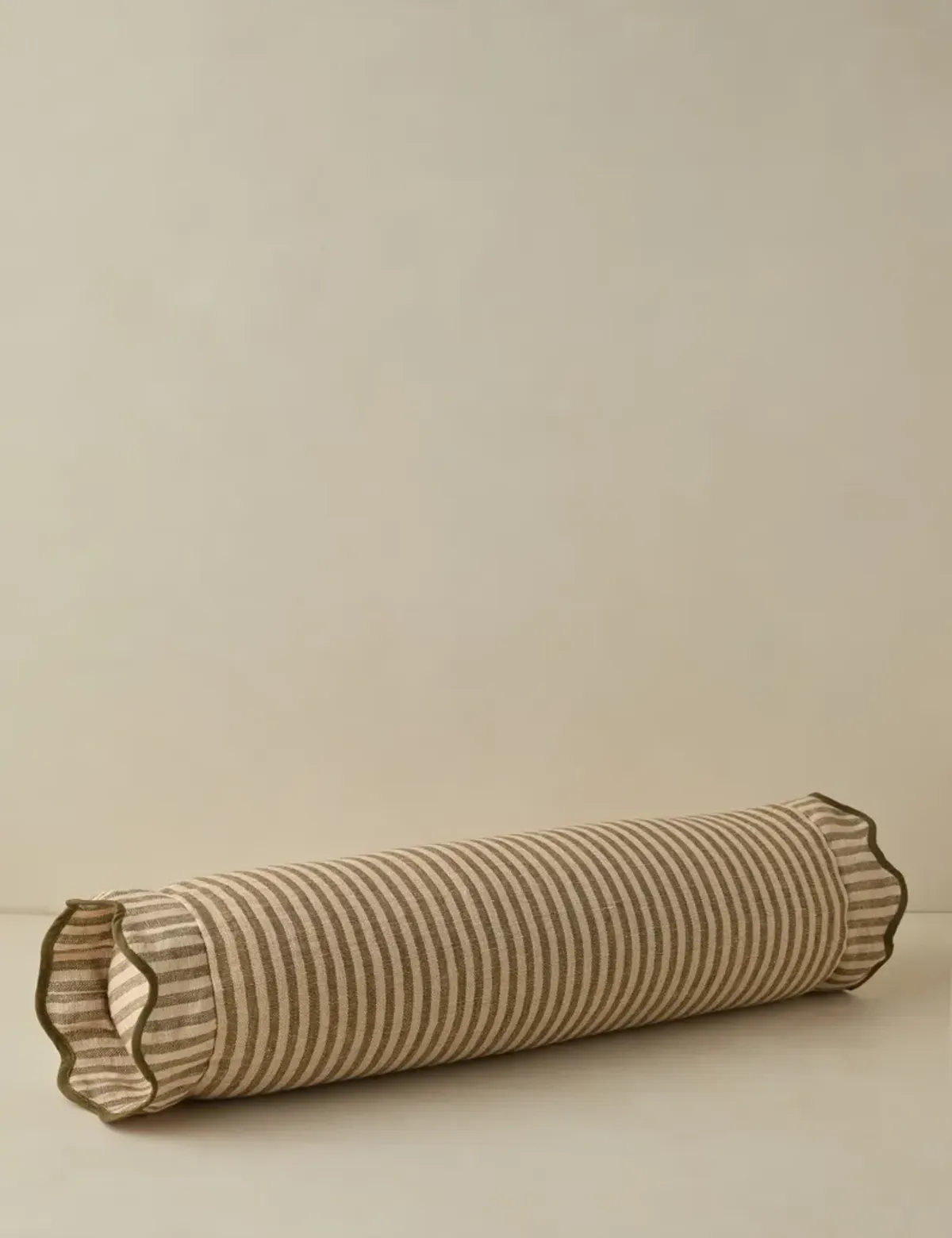 Lanie Linen Bolster Pillow by Sarah Sherman Samuel