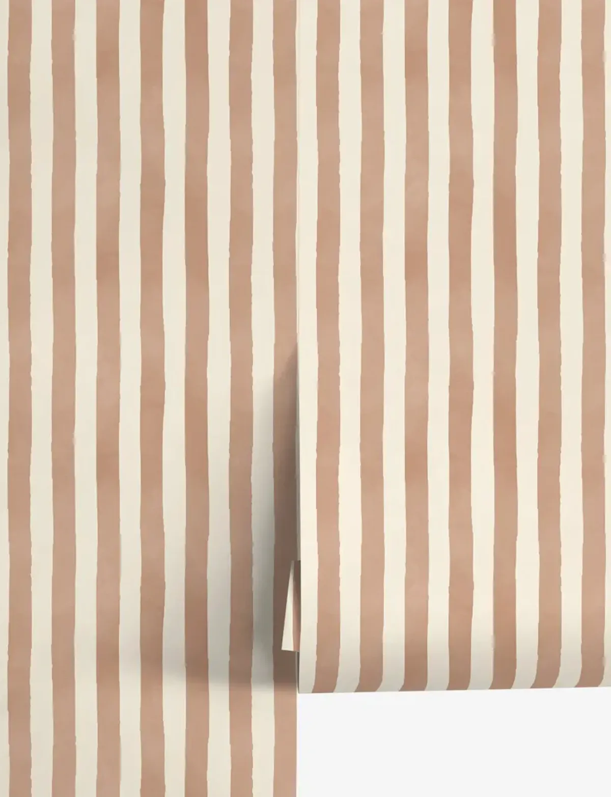 Painterly Stripe Wallpaper by Sarah Sherman Samuel