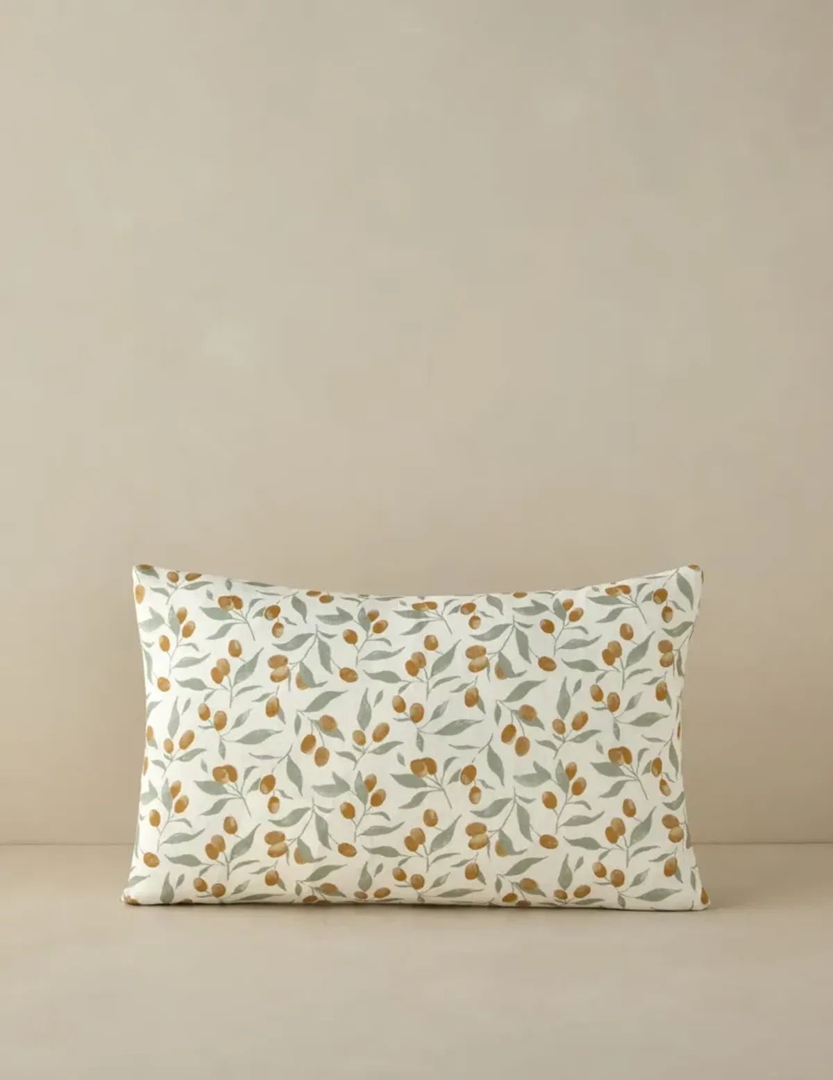 Kumquats Linen Pillow by Rylee + Cru