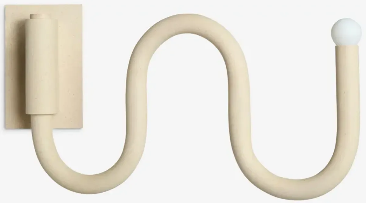 Noor Swing Arm Sconce by Lolly Lolly Ceramics