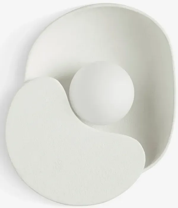 Soft Petal Sconce by Lolly Lolly Ceramics