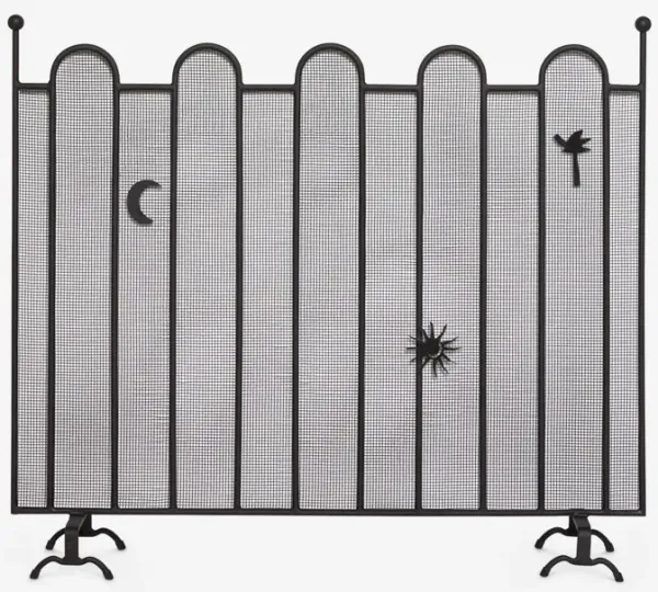 Este Fireplace Screen by Sarah Sherman Samuel