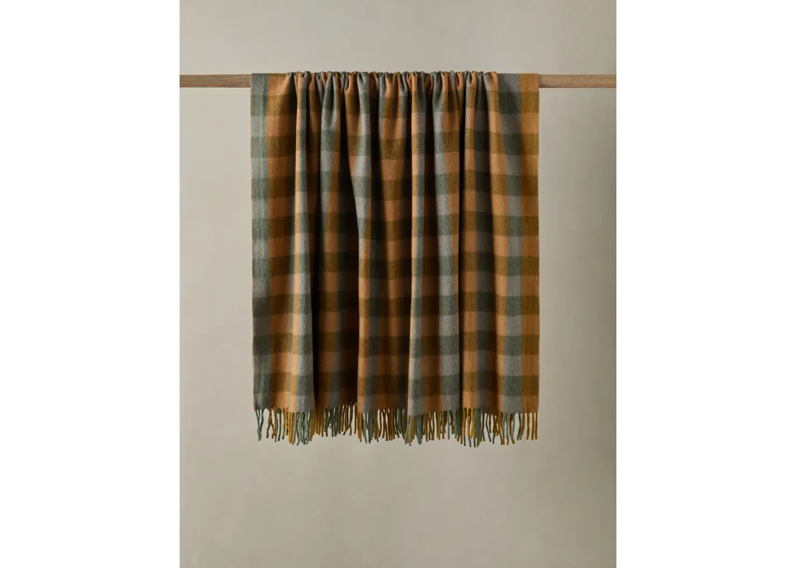 Recycled Wool Throw by Tartan Blanket Co