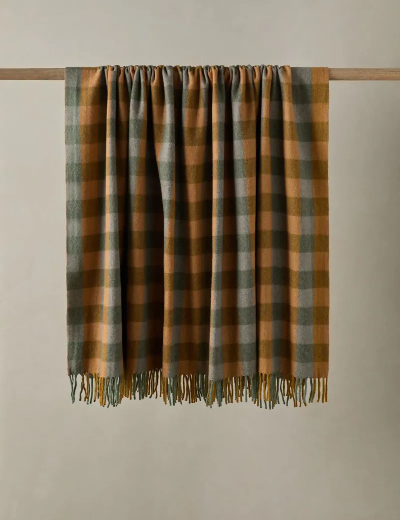 Recycled Wool Throw by Tartan Blanket Co