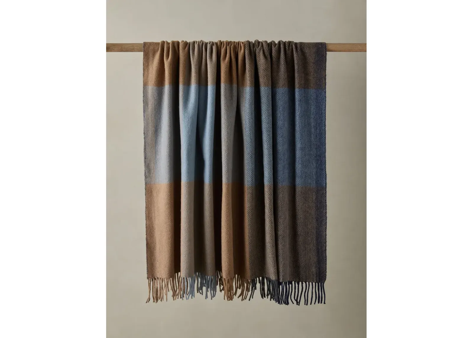 Recycled Wool Throw by Tartan Blanket Co