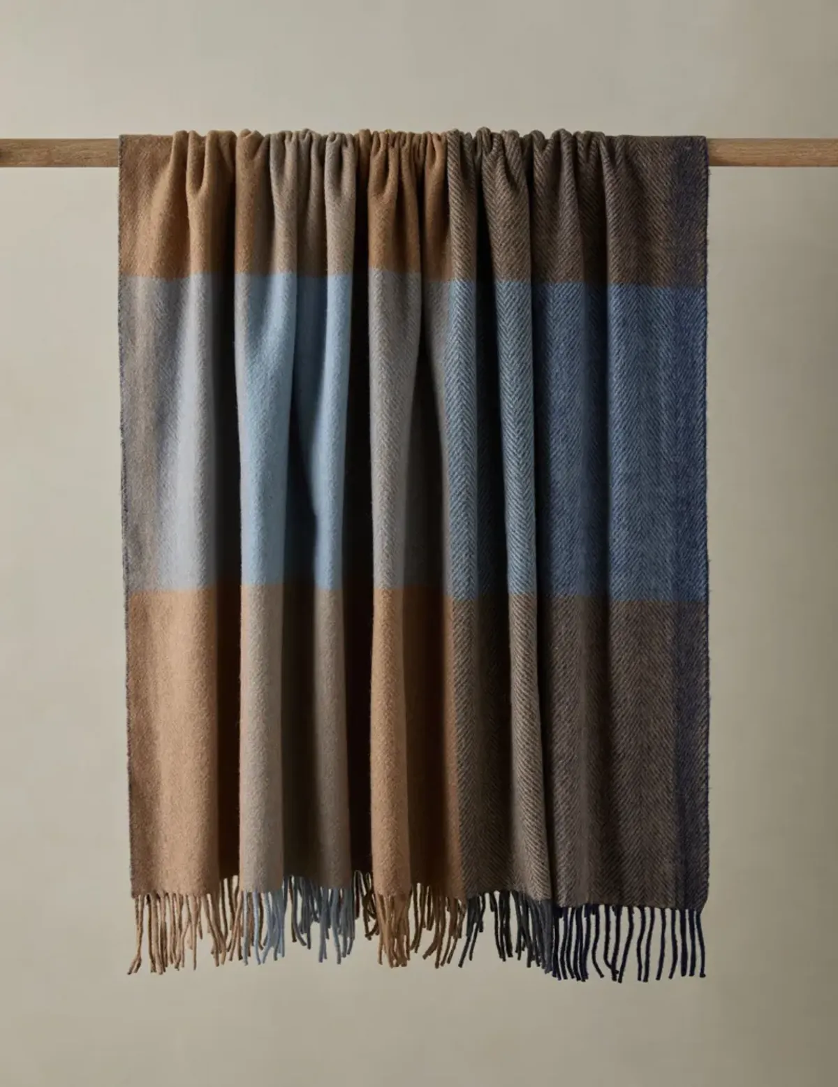 Recycled Wool Throw by Tartan Blanket Co