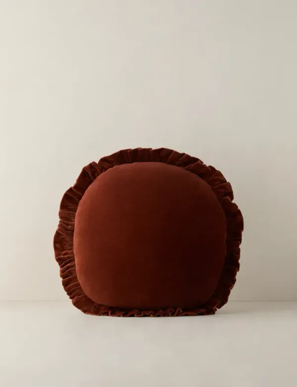 Mauree Velvet Round Pillow